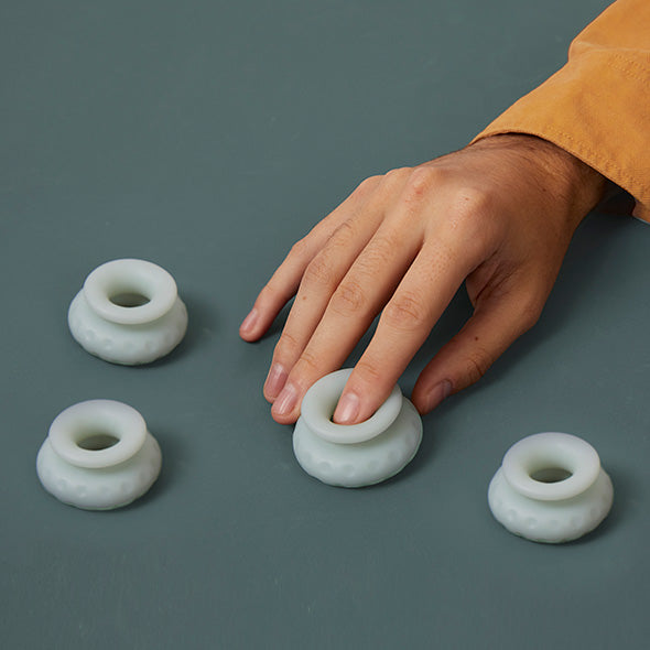Ohnut - set di 4 anelli ammortizzanti per il pene