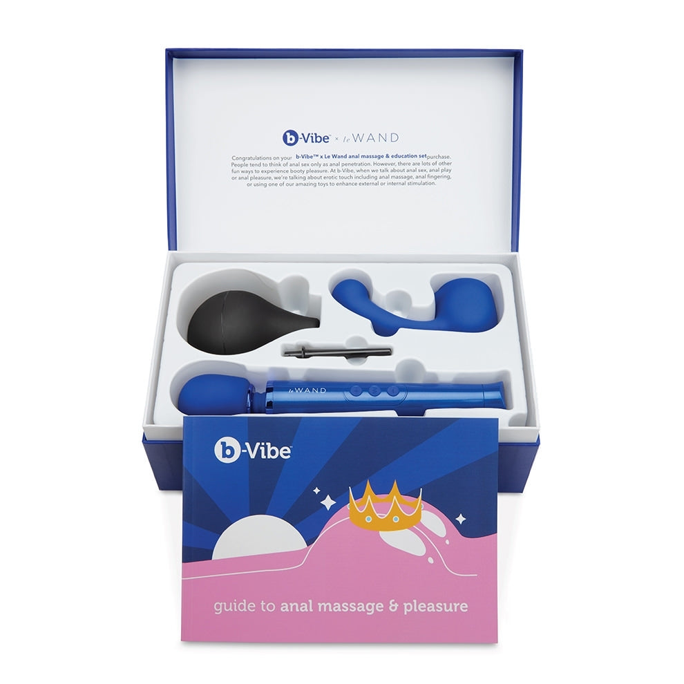 b-vibe e le wand: Set di educazione per il gioco anale