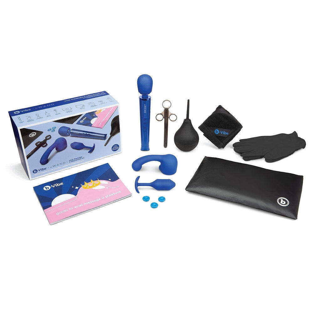 b-vibe e le wand: Set di educazione per il gioco anale